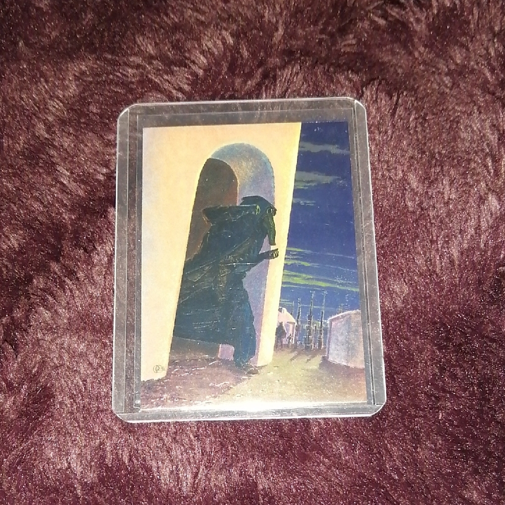 2/16🎈1996 Topps Star Wars Finest Holochrome/Chromium Garindan Card